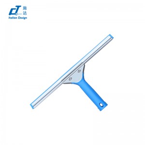 施達 三叉觸感型玻璃刮 藍色膠條 25cm